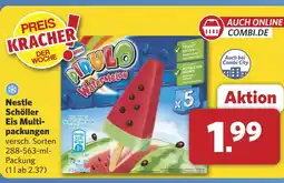 Combi Nestle Schöller Eis Multi- packungen aanbieding