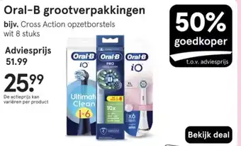 Etos Oral-B grootverpakkingen aanbieding