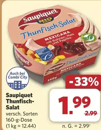 Combi Saupiquet Thunfisch- Salat aanbieding