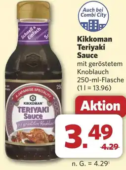 Combi Kikkoman Teriyaki Sauce aanbieding