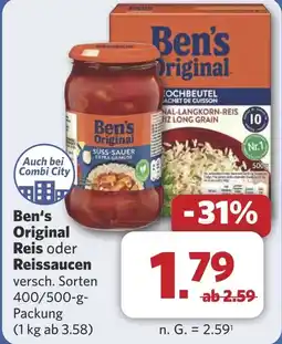 Combi Original Reis oder Reissaucen aanbieding