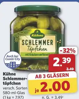 Combi Kühne Schlemmer- töpfchen aanbieding