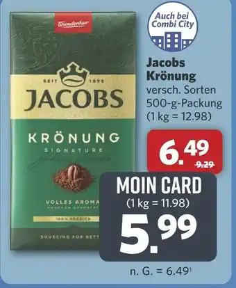 Combi Jacobs Krönung aanbieding