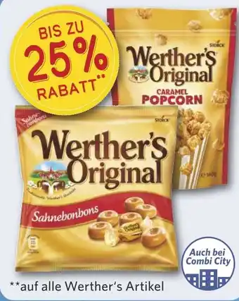 Combi BIS ZU 25% RABATT aanbieding