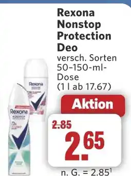 Combi Rexona Nonstop Protection Deo aanbieding