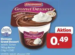 Combi Ehrmann Grand Dessert aanbieding