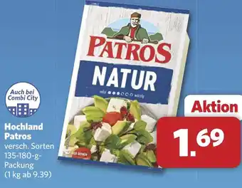 Combi Hochland Patros aanbieding
