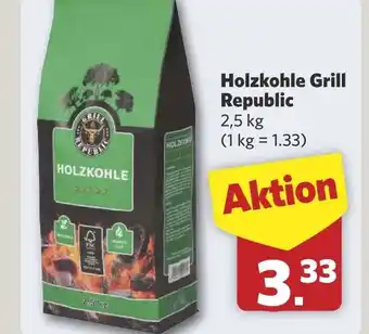 Combi Holzkohle Grill Republic aanbieding