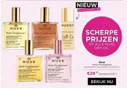 ICI Paris XL Nuxe Huile Prodigieuse Bijvoorbeeld: Multi Usage Dry Oil 100 ml aanbieding