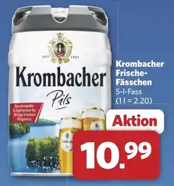 Combi Krombacher Frische- Fässchen aanbieding