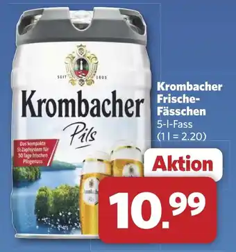 Combi Krombacher Frische- Fässchen aanbieding