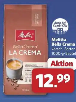 Combi Melitta Bella Crema aanbieding