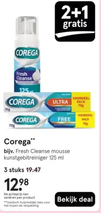 Etos Corega aanbieding