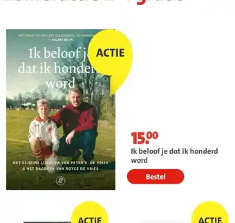 Bruna Ik beloof je dat ik honderd word aanbieding