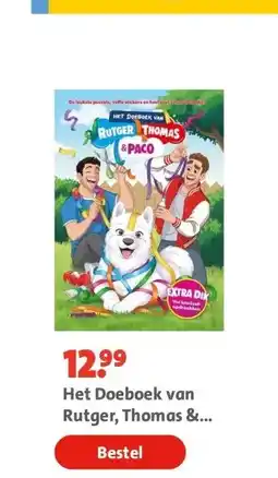 Bruna Het Doeboek van Rutger, Thomas & Paco aanbieding