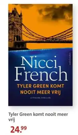 Bruna Tyler Green komt nooit meer vrij aanbieding