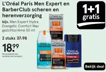 Etos L'Oréal Paris Men Expert en BarberClub scheren en herenverzorging aanbieding