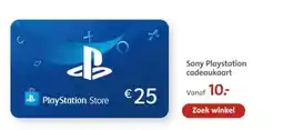 Bruna Sony Playstation cadeaukaart aanbieding