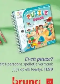 Bruna Even pauze? aanbieding