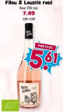 Boon`s Markt Filou & Loustie rosé aanbieding