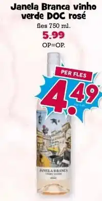 Boon`s Markt Janela Branca vinho verde DOC rosé aanbieding