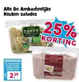 Boon`s Markt Alle De Ambachtelijke Keuken salades aanbieding
