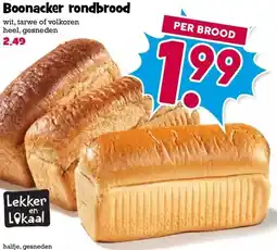 Boon`s Markt Boonacker rondbrood aanbieding