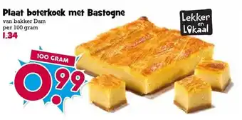Boon`s Markt Plaat boterkoek met Bastogne aanbieding