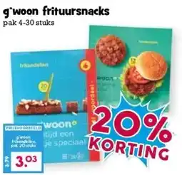 Boon`s Markt g'woon frituursnacks aanbieding