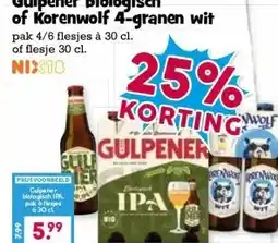 Boon`s Markt Gulpener biologisch of Korenwolf 4-granen wit aanbieding