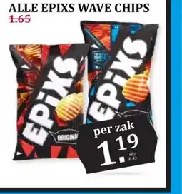 Boon`s Markt ALLE EPIXS WAVE CHIPS aanbieding