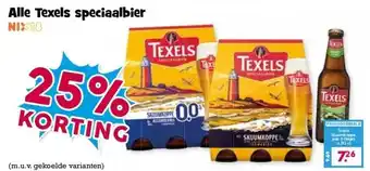 Boon`s Markt Alle Texels speciaalbier aanbieding