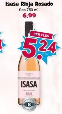 Boon`s Markt Isasa Rioja Rosado aanbieding