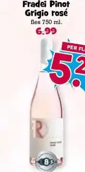 Boon`s Markt Fradei Pinot Grigio rosé aanbieding
