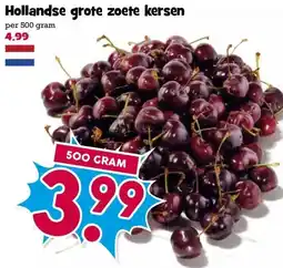 Boon`s Markt Hollandse grote zoete kersen aanbieding