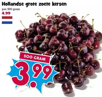 Boon`s Markt Hollandse grote zoete kersen aanbieding
