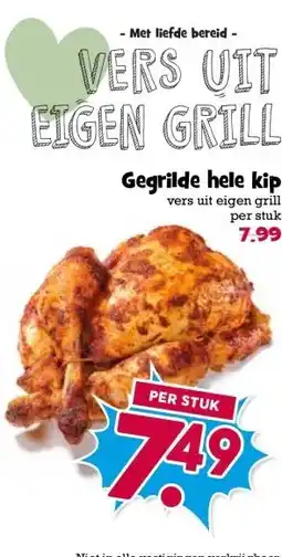 Boon`s Markt Gegrilde hele kip aanbieding