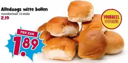 Boon`s Markt Alledaags witte bollen aanbieding