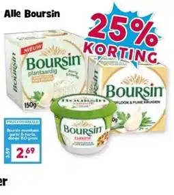 Boon`s Markt Alle Boursin aanbieding