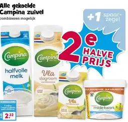 Boon`s Markt Alle gekoelde Campina zuivel aanbieding