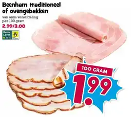 Boon`s Markt Beenham traditioneel of ovengebakken aanbieding