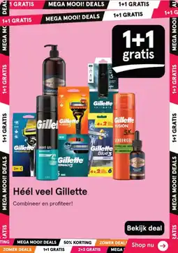 Etos Héél veel Gillette aanbieding