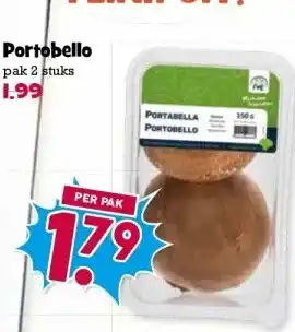 Boon`s Markt Portobello pak 2 stuks aanbieding