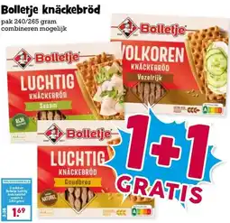 Boon`s Markt Bolletje knäckebröd aanbieding