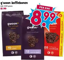 Boon`s Markt g'woon koffiebonen aanbieding