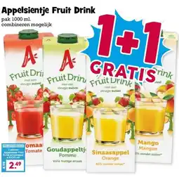 Boon`s Markt Appelsientje Fruit Drink aanbieding