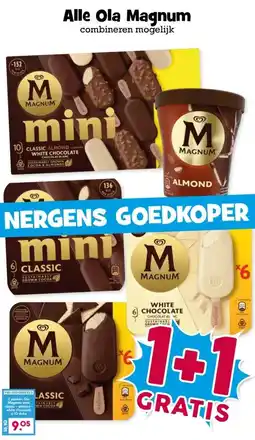 Boon`s Markt Alle Ola Magnum aanbieding