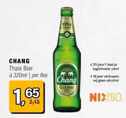 Amazing Oriëntal CHANG aanbieding