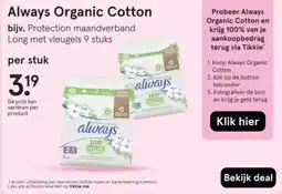 Etos Always Organic Cotton aanbieding