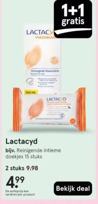 Etos Lactacyd aanbieding
